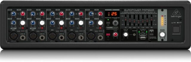 Behringer PMP550M audio mixer 5 channels 20 - 20000 Hz Black - imagine 2