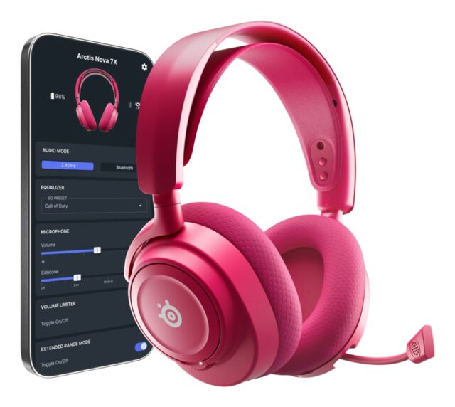 Steelseries Arctis Nova 7X Gen 2  Magenta - imagine 2