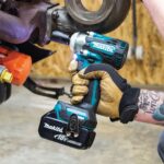 MAKITA DTW301Z power screwdriver/impact driver 1/2  18V Black  Blue - imagine 4