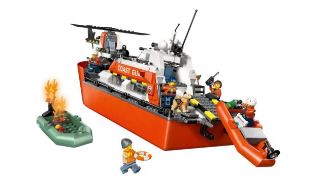 LEGO CITY 60504 Coast Guard Rescue Boat and Helicopter - imagine 4