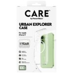 CARE by PanzerGlass Flagship Urban Explorer Case w. White MagSafe for iPhone 17 Clear - imagine 5
