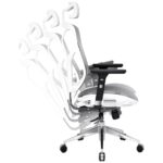 Ergonomic chair Diablo Chairs V-Basic white-gray - imagine 4