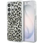 Case Guess IML Leopard Print Triangle    MagSafe for Samsung Galaxy S26 Ultra black