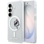 Case Karl Lagerfeld IML Peekaboo         Choupette MagSafe for Samsung Galaxy S26 Plus transparent - imagine 2