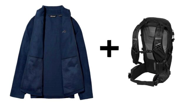 Kurtka Berghaus Prism PT InterActive Jacket roz. M + Plecak Berghaus Remote Hike 23l Dame Ryggsekk Czarn - imagine 2