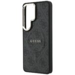 Guess PU Leather 4G Gold Frame Magnetic Zadní Kryt pro Samsung Galaxy S26 Ultra Black - imagine 7