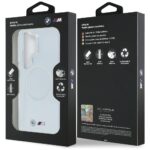 Case BMW IML Shockproof Metal Logo       MagSafe for Samsung Galaxy S26 Ultra tramsparent - imagine 9