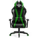 Gaming chair Diablo Chairs X-Horn 2.0 Normal Size black-green - imagine 2