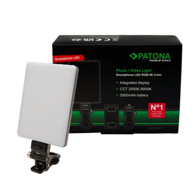 PATONA Premium LED light RGB/Bi-Color for smartphones - imagine 10