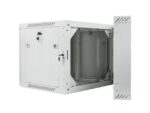 Lanberg WF02-6609-10S rack cabinet 9U Wall mounted rack Grey - imagine 6