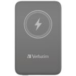Verbatim Charge 'n' Go Magnetic Wireless Power Bank 10000mAh Grey - imagine 3