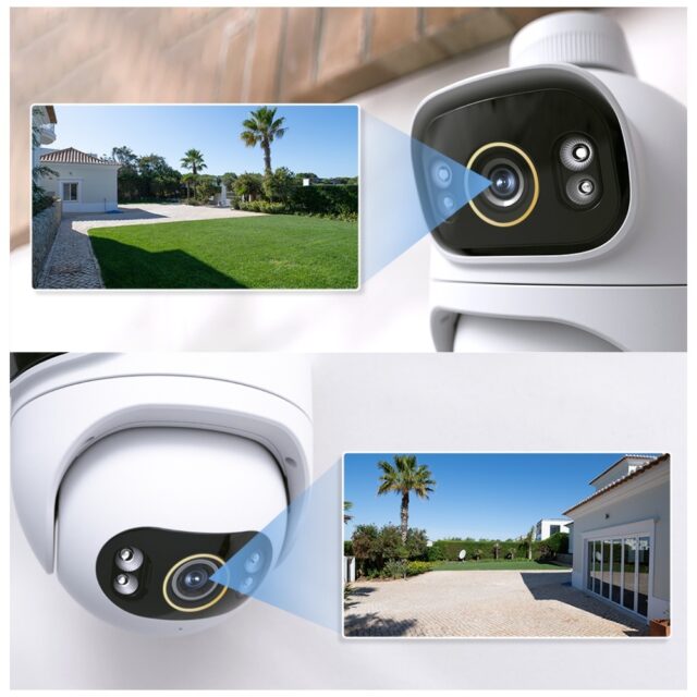 IMILAB Outdoor WiFi Camera EC6 Dual 3K 350°/100° - imagine 3