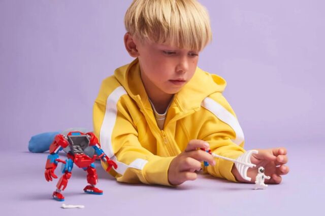 LEGO MARVEL 76308 Spider-Man Mech vs. Anti-Venom - imagine 8