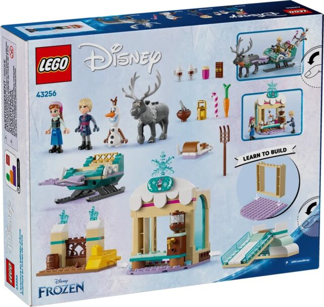 LEGO DISNEY 43256 Anna's Sleigh Adventure - imagine 2