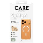 Case CARE by PanzerGlass Fashionable Samba w. White MagSafe for iPhone 17 Pro Max transparent - imagine 5