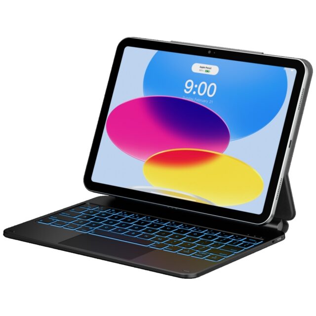 Case Typecase Edge+ with keyboard for iPad 11" A16 2025 / iPad 10.9' 2022 carbon fiber - imagine 3