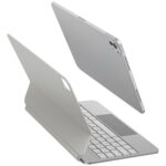 Case UNIQ Venno Pro Magnetic Smart with keyboard for iPad Pro 11" M4 (2024) white