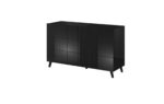 Cama sideboard 2D REJA black gloss/black gloss - imagine 2