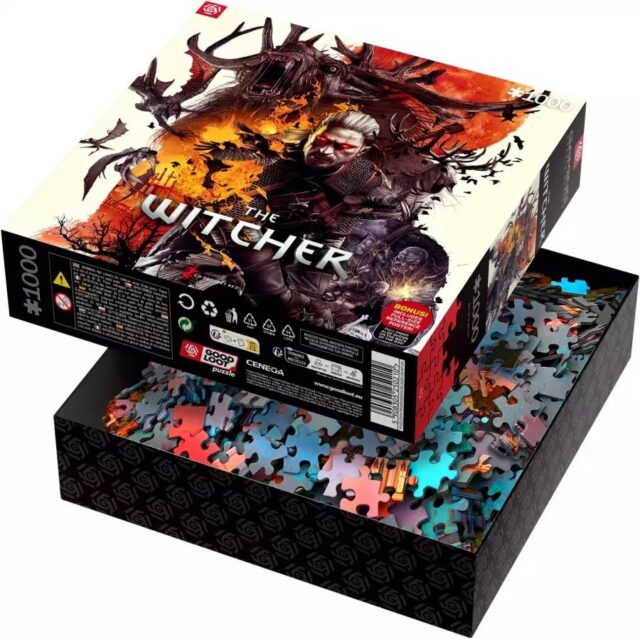 Good Loot Gaming Puzzle: The Witcher (Wiedźmin) Monsters  1000 elementów - imagine 3