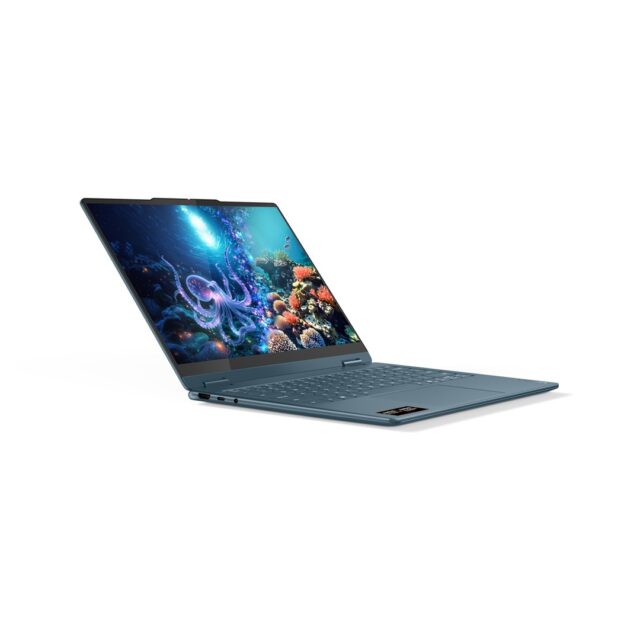 Lenovo Yoga 7 2-in-1 14AKP10 Copilot+ PC AMD Ryzen AI 5 340 Hybrid (2-in-1) 35.6 cm (14 ) Touchscreen WUXGA 16 GB LPDDR5x-SDRAM 512 GB SSD Wi-Fi 7 (802.11be) Windows 11 Home Teal - imagine 5