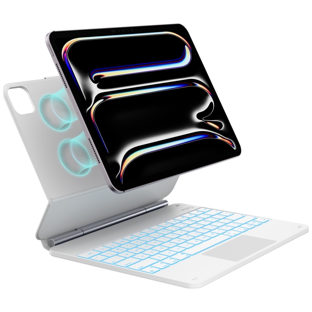 cps-f83154de30fb374fbc7cfd94490aa804-2026-03-21-13-51-30 Case Typecase Edge with keyboard for iPad Pro 13" 2024/2025 white - imagine 1