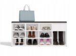 TALLIN shoe cabinet  white - imagine 5