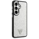 Case Guess Fixed Glitter Triangle        MagSafe for Samsung Galaxy S26 Plus silver - imagine 4