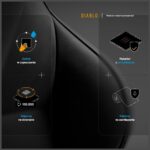 Gaming chair Diablo X-One PRIME Normal Size black - imagine 10