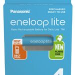 Rechargeable batteries PANASONIC ENELOOP LITE AAA 550 mAh 4 szt (BK-4LCCE/4CP)