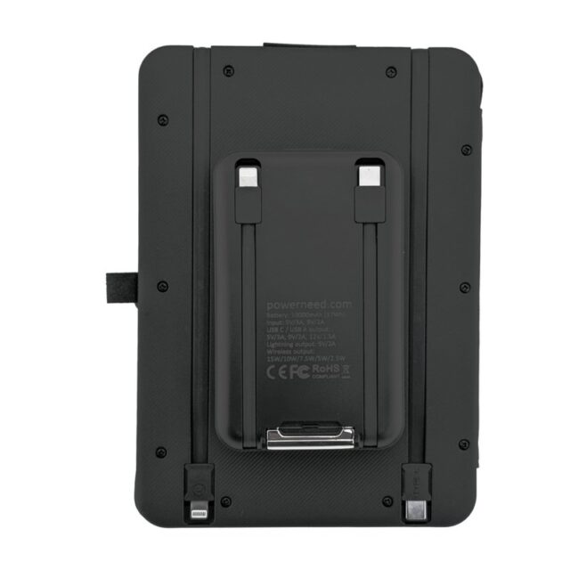 PowerNeed ES10000-4 power bank 10000 mAh Wireless charging Black - imagine 7