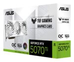 ASUS TUF Gaming RTX 5070 Ti 16 GB OC White graphics card - imagine 9