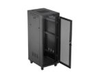 Lanberg FF01-6832-23BL rack cabinet 32U Freestanding rack Black - imagine 5