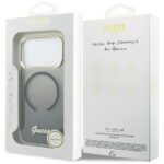 Case Guess IML Gradient Script Metal     MagSafe for iPhone 17 Pro black - imagine 8