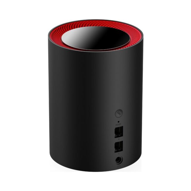 Cudy M3000 Dual-band (2.4 GHz / 5 GHz) Wi-Fi 6 (802.11ax) Black  Red 1 Internal - imagine 3