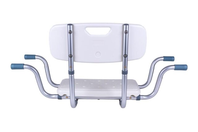 Recessed bath bench with back rest AT51032 - imagine 3