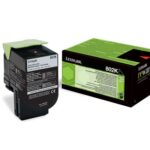 Lexmark 802K toner cartridge 1 pc(s) Original Black