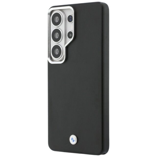 Case BMW Sign Metal Logo MagSafe for      Samsung Galaxy S26 Ultra black - imagine 3