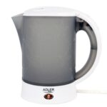 Adler AD 1268 electric kettle 0.6 L Grey 600 W
