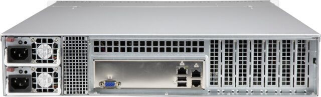 Supermicro 2U 2x2.5  hot-swap SAS3/SATA drive         2x600W - imagine 2