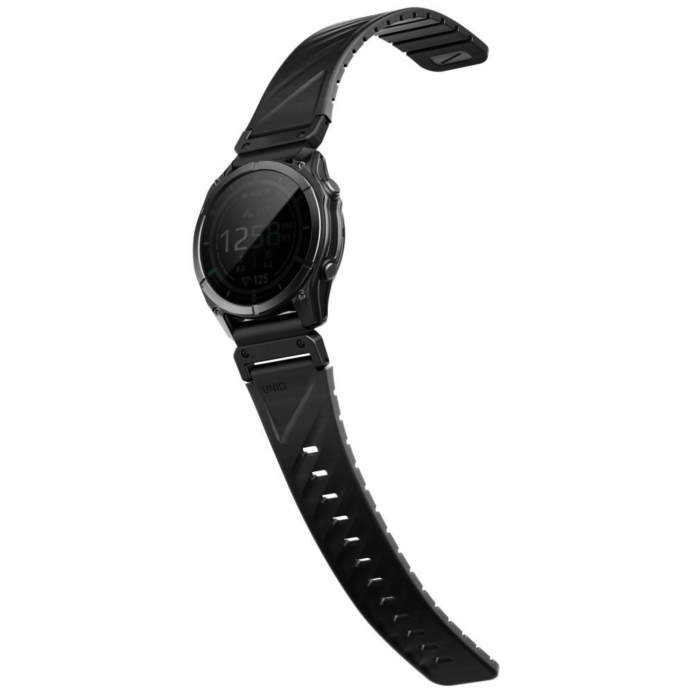 cps-fa97231a6754cd9238a62a0e4d453450-2026-03-22-03-20-40 UNIQ Fluo Strap for Garmin 26mm Black - imagine 1