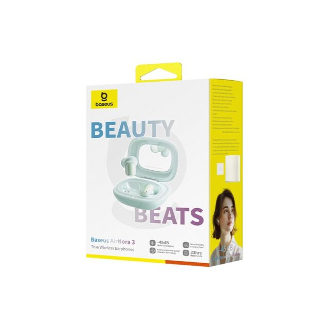 Baseus AirNora 3 - wireless TWS earphones (green) - imagine 9