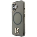 Case Karl Lagerfeld IML K Head Logo      MagSafe for iPhone 17 black - imagine 2