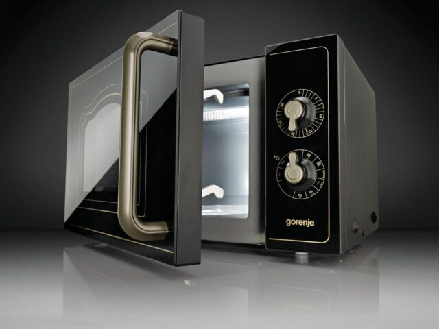 Gorenje Microwave oven with grill MO4250CLB Free standing  20 L  Grill  Mechanic  700 W  Black  Defrost function - imagine 7