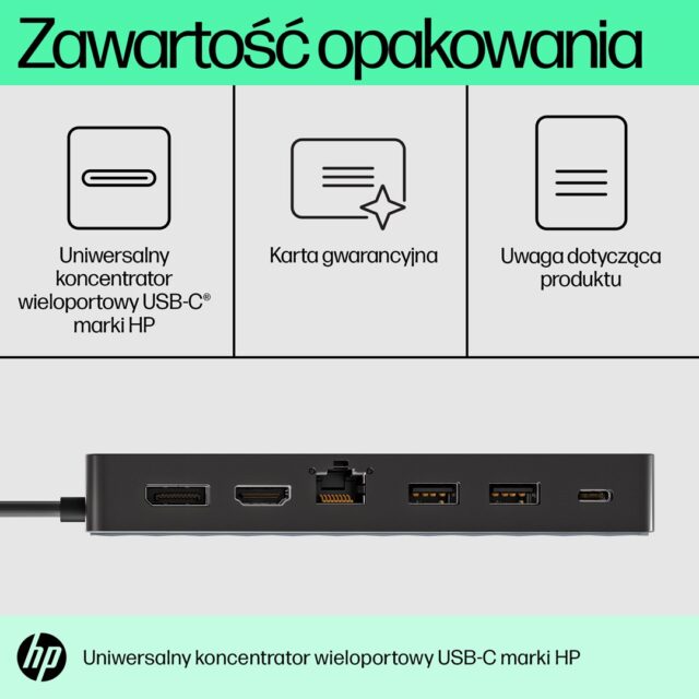 HP Docking Station Universal USB-C USB - imagine 10