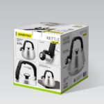 Kettle Maestro MR-1318 2 5 l Silver  Black - imagine 6