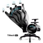 Gaming chair Diablo Chairs X-Horn 2.0 Normal Size black-white - imagine 8