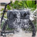 Bicycle Double Pannier Bag West Biking  36l black - imagine 9