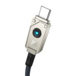 Baseus Unbreakable USB C to USB C cable 1 m 100 W White - imagine 4