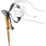 Kije trekkingowe LEKI MAKALU LITE  90-125cm szaro-zielone - imagine 3