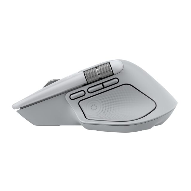 Logitech MX Master 4 for Mac- performance wireless mouse - Pale Grey - imagine 4